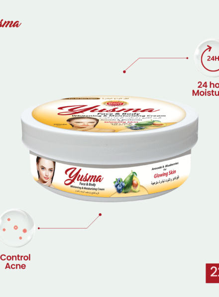Yusma Body Whitening & Moisturizing Cream 225g