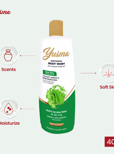 Yusma Body Wash Aloe Vera 400ml