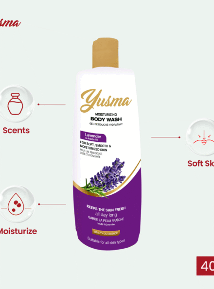 Yusma Body Wash Lavender 400ml