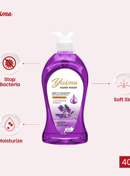 Yusma Hand Wash Lavender Extract 400ml