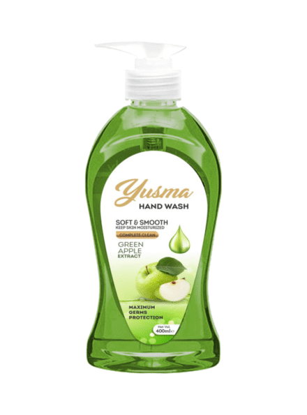 Yusma Hand Wash Green Apple Extract 400ml